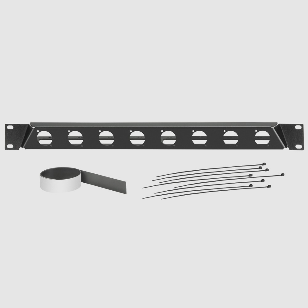 Adam Hall Painel Rack 8 Furos 872230